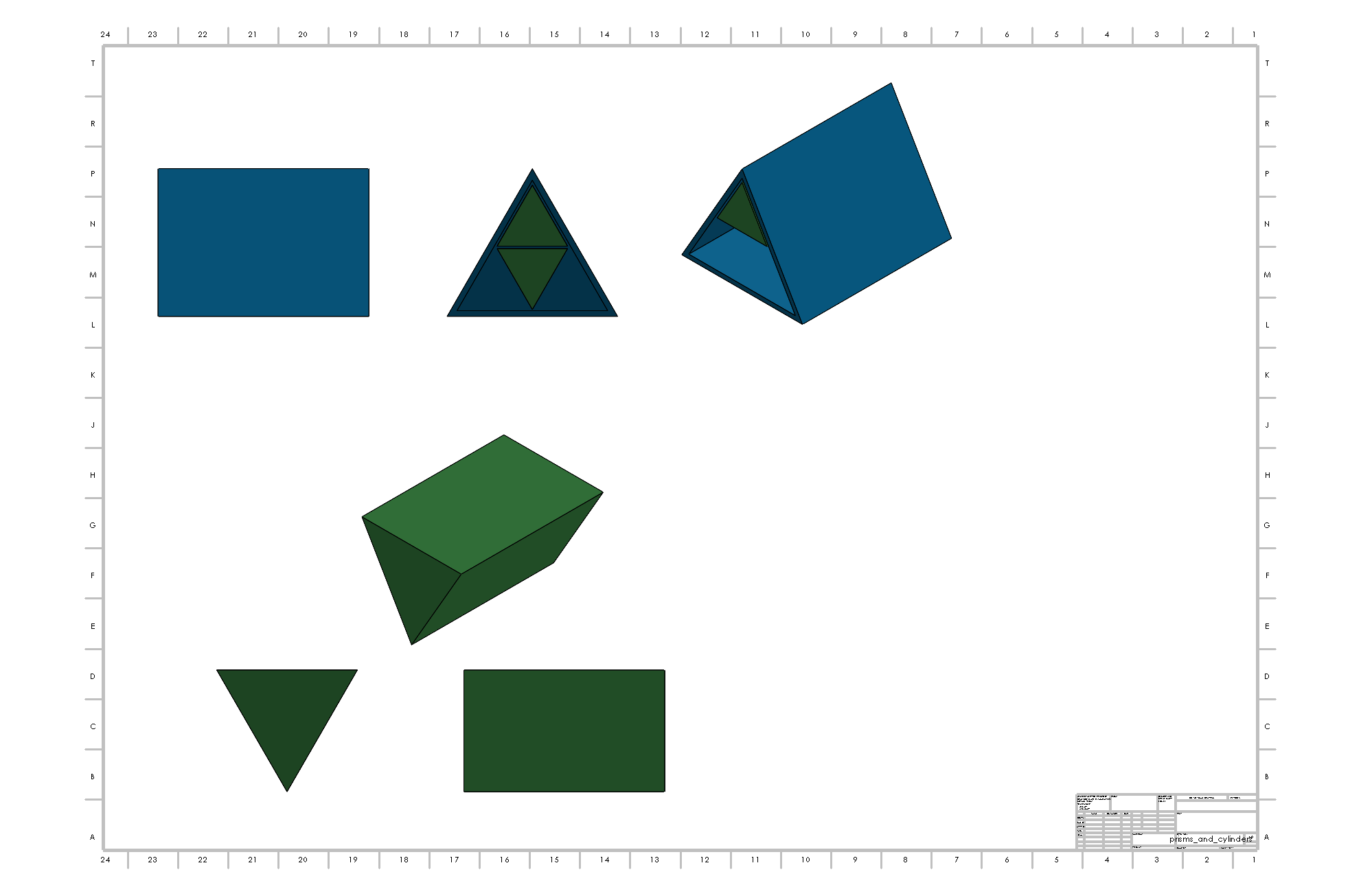 Prisms and Cylinders